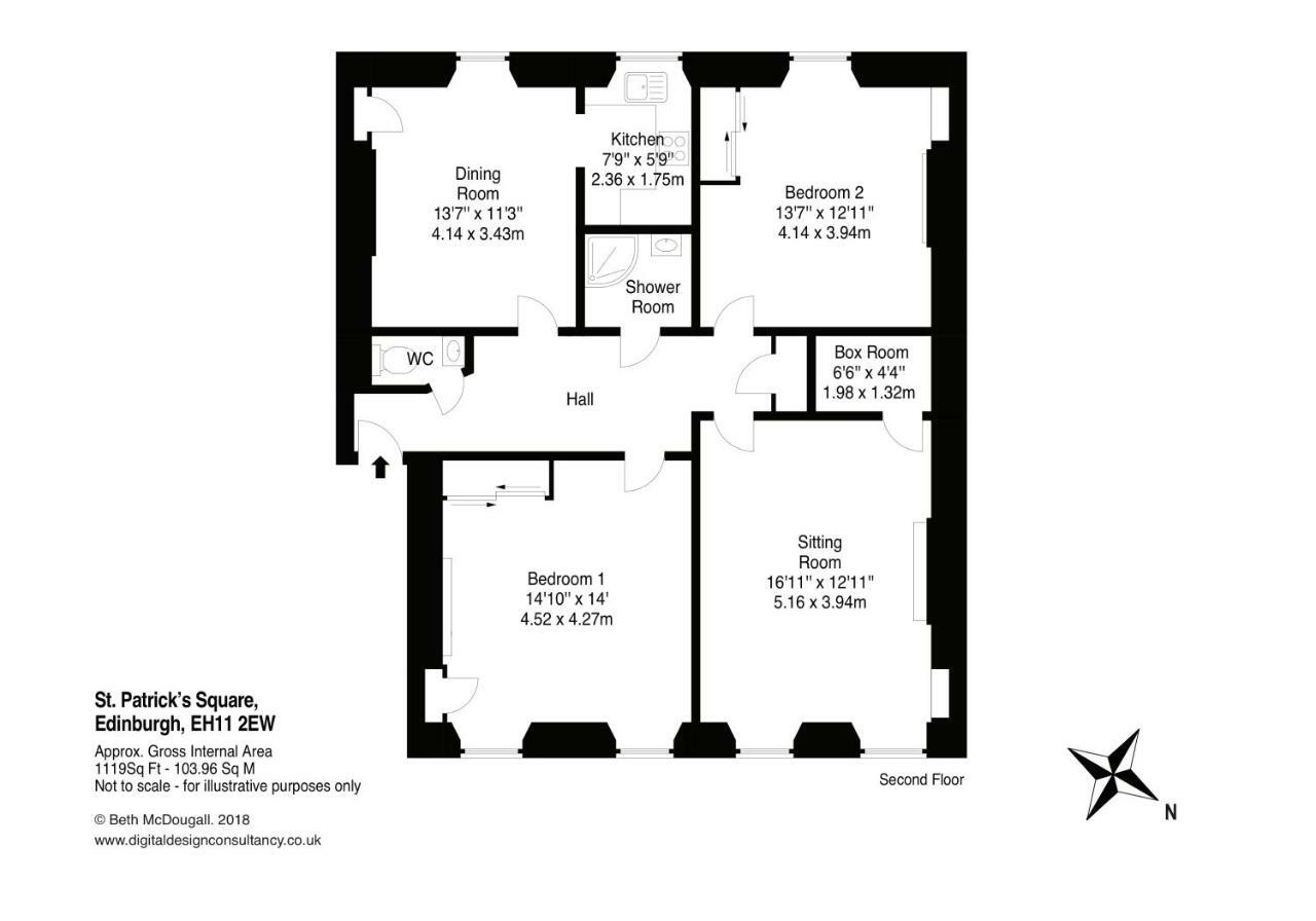 إدنبرة The St Patrick Square Residence المظهر الخارجي الصورة